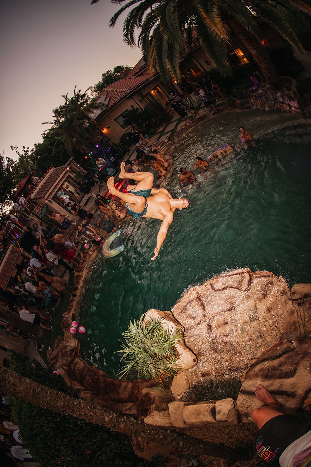 ORIGINS archive pool jump photo